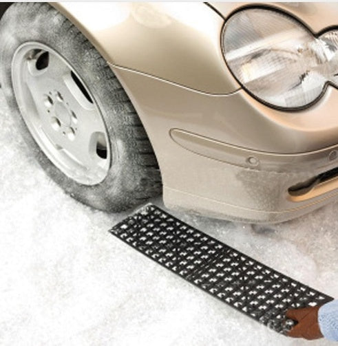 Car off the hook plate 1 pair of tire skid plate subsidence escape self-rescue self-driving off-road equipment snow and sediment